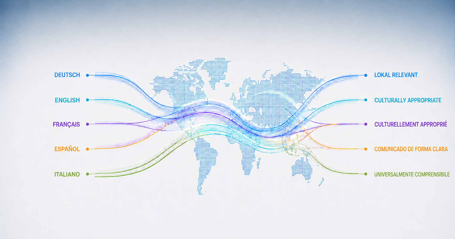 Translation World Map Background